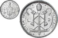 World Coins - Coin, VATICAN CITY, Paul VI, 2 Lire, 1967, , Aluminum, KM:93