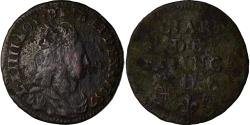 World Coins - Coin, France, Louis XIV, Liard de France au buste juvénile, deuxième type