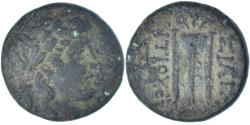Ancient Coins - Seleukid Kingdom, Antiochos II Theos, Æ, 261-246 BC, Sardes, Bronze,