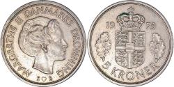 World Coins - Coin, Denmark, 5 Kroner, 1975