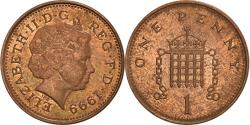 World Coins - Coin, Great Britain, Elizabeth II, Penny, 1999, , Copper Plated Steel
