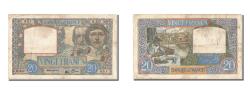 World Coins - Banknote, France, 20 Francs, 20 F 1939-1942 ''Science et Travail'', 1940