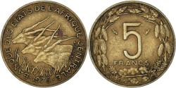 World Coins - Coin, West African States, 5 Francs, 1975