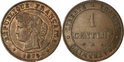 World Coins - Coin, France, Cérès, Centime, 1879, Paris, , Bronze, KM:826.1