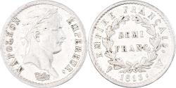 World Coins - Coin, France, Napoléon I, 1/2 Franc, 1813, Lille, , Silver, KM:691.15