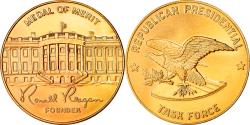 Us Coins - United States of America, Medal, Ronald Reagan Founder, Merit, Politics