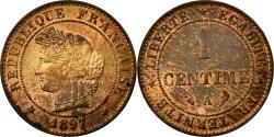 World Coins - Coin, France, Cérès, Centime, 1897, Paris, , Bronze, Gadoury:88