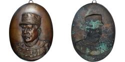 World Coins - France, Medal, Le Général Joffre, History, Fonte Uniface, , Bronze