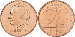 World Coins - Belgium, Albert II, 20 Frank, 2000, Brussels, Nickel-brass, , KM:192