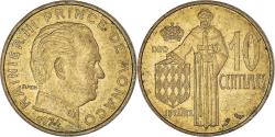World Coins - Coin, Monaco, 10 Centimes, 1974