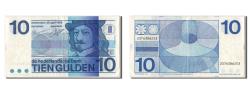 World Coins - Banknote, Netherlands, 10 Gulden, 1968, 1968-04-25, AU(55-58)