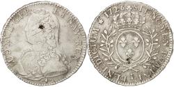 World Coins - Coin, France, Louis XV, 1/2 Écu aux branches d'olivier, 1/2 ECU, 44 Sols, 1726