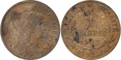 World Coins - France, Centime, Daniel-Dupuis, 1903, Paris, Bronze, , Gadoury:90
