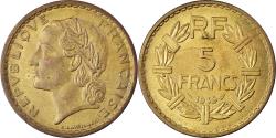 World Coins - Coin, France, Lavrillier, 5 Francs, 1939, , Aluminum-Bronze, KM:888a.1