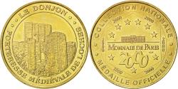 World Coins - France, Token, Touristic token, Loches -  le Donjon, 2000, Monnaie de Paris