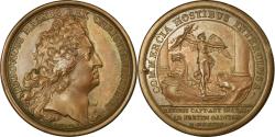 World Coins - France, Medal, Louis XIV, Défaite de la Flotte anglaise près de Gibraltar