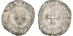 World Coins - Coin, France, Charles VI, Florette, Tournai, , Billon, Duplessy:387A