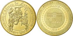 World Coins - France, Token, Touristic token, Langeais - Château n°4, Arts & Culture, 2015