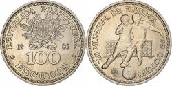 World Coins - Portugal, 100 Escudos, Football, 1986, Lisbon, Copper-nickel, , KM:637
