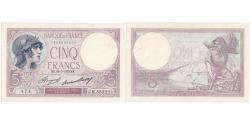 World Coins - France, 5 Francs, Violet, 1933-05-26, H.55322, UNC(63)
