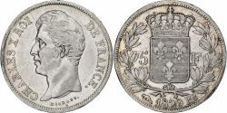 World Coins - France, 5 Francs, Charles X, 1829, Strasbourg, Silver, , Gadoury:644