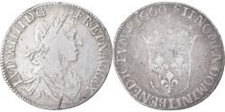 World Coins - Coin, France, Louis XIV, 1/2 Écu au buste juvénile, 1/2 Ecu, 1660, Bayonne