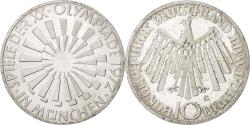 World Coins - Coin, GERMANY - FEDERAL REPUBLIC, 10 Mark, 1972, Karlsruhe, , Silver