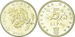 World Coins - Coin, Croatia, 5 Lipa, 2006