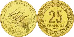 World Coins - Coin, Equatorial Guinea, 25 Francos, 1985, , Aluminum-Bronze, KM:E29