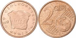 World Coins - Slovenia, 2 Euro Cent, 2007, Copper Plated Steel, , KM:69