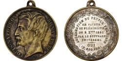 World Coins - France, Medal, Louis Napoléon Bonaparte, Acclamation en Faveur du Plébiscite