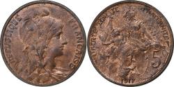 World Coins - France, 5 Centimes, Dupuis, 1917, Paris, Bronze, , Gadoury:165, KM:842