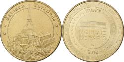 World Coins - France, Token, Paris - Bateaux Parisiens n°2, 2012, Copper-nickel Aluminium