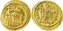 Ancient Coins - Coin, Maurice Tiberius, Solidus, 583-601 AD, Constantinople, , Gold