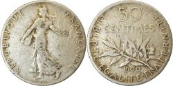 World Coins - Coin, France, Semeuse, 50 Centimes, 1900, Paris, , Silver, KM:854