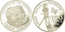 World Coins - Coin, France, Frères Lumière, 100 Francs, 1995, BE, , Silver
