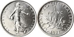 World Coins - Coin, France, Semeuse, Franc, 1971, Paris, , Nickel, KM:925.1