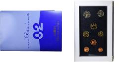World Coins - France, Coffret 1c. à 2€, Proof, 2002, MDP,