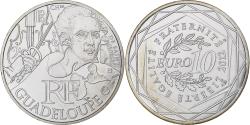 World Coins - France, 10 Euro, Guadeloupe, J. B. De St George, 2012, Paris, Silver,
