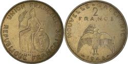 World Coins - Coin, New Caledonia, 2 Francs, 1948, Paris, , Nickel-Bronze