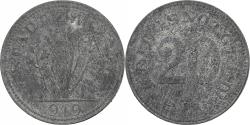 World Coins - Germany, Stadt Zwiesel, 20 Pfennig, 1919, , Zinc