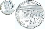 World Coins - Coin, Italy, 500 Lire, 1993, Rome, Horatius.BE, , Silver, KM:156