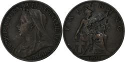 World Coins - United Kingdom, Victoria, Farthing, 1901, London, Bronze, , KM:788