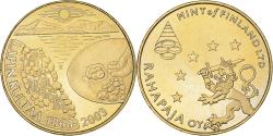 World Coins - Finland, Token, L'or de Laponie, 2003, , Copper-nickel Aluminium