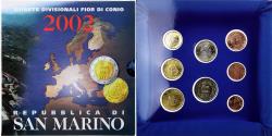 World Coins - San Marino, Set 1 ct. - 2 Euro, 2002, Rome,