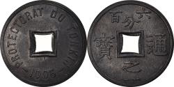World Coins - Coin, Tonkin, 1/600 Piastre, 1905, , Zinc, KM:1