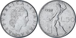 World Coins - Italy, 50 Lire, 1992