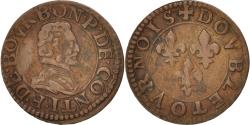 World Coins - Coin, France, Double Tournois, Undated, , Copper, CGKL:674