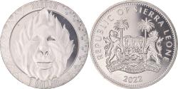 World Coins - Coin, Sierra Leone, Dollar, 2022, Baboon, , Cupronickel