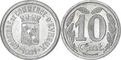 World Coins - France, Chambre de commerce d'Evreux, 10 Centimes, 1921, , Aluminium